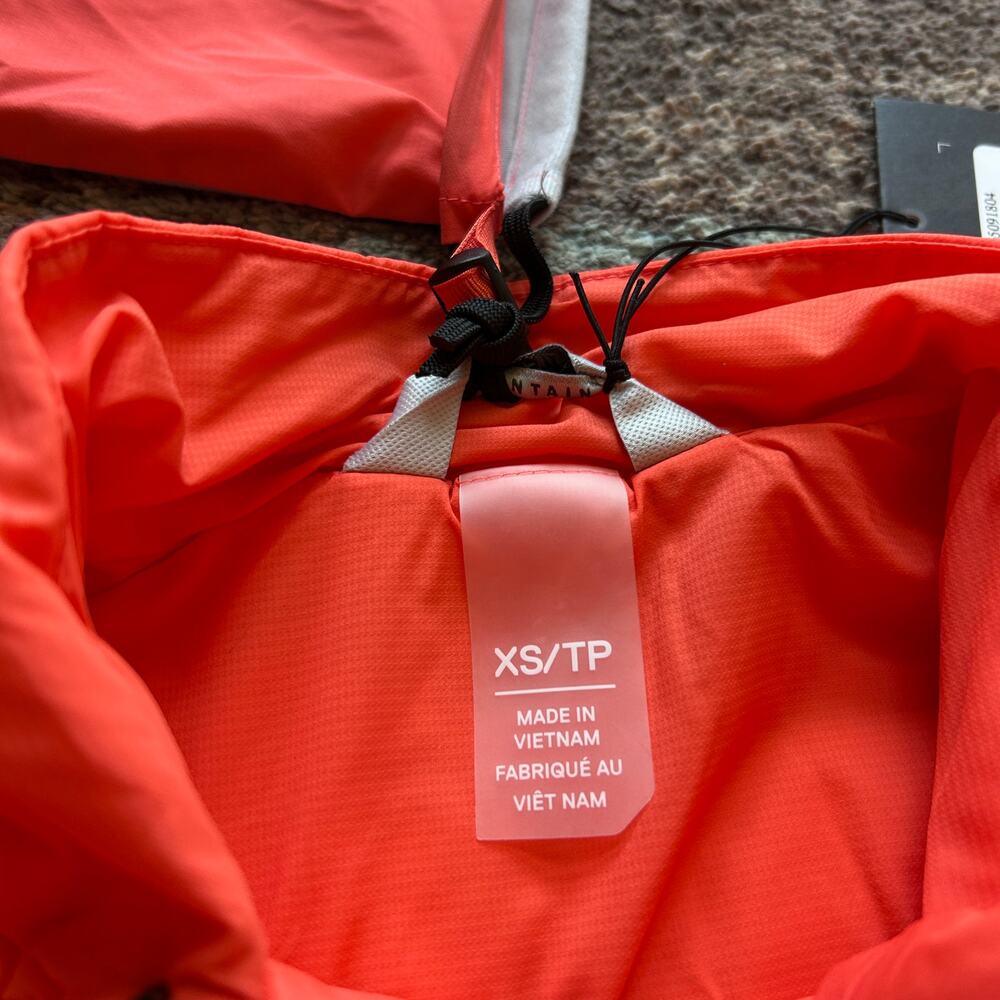 NWT Women's Mountain Hardwear Orange Escape Insulated Light Pullover Jacket XS - Picture 5 of 9